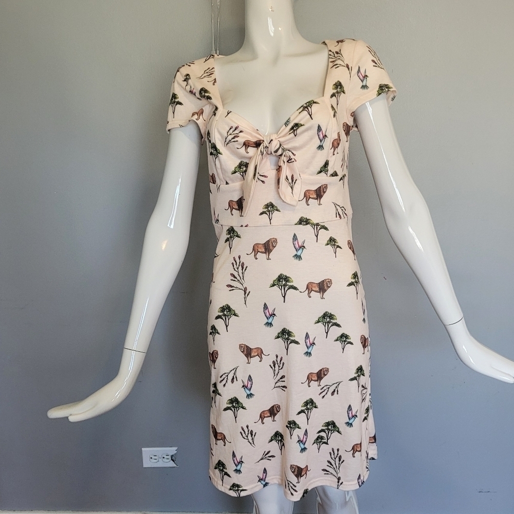Lili Sidonio Savannah Print Dress, VGUC, Size S - Picture 2 of 7